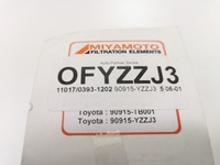 фото thumb №6, Фільтр оливи miyamoto toyota corrola camry 90915-yzzj3