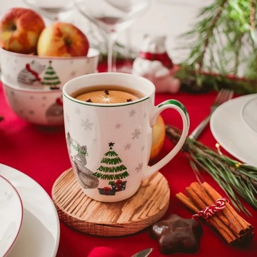Altom Design Winter Friends Lisek Рождественская кружка для чая и кофе 300 мл