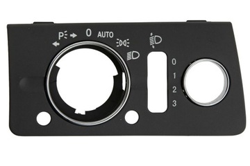 фото thumb №3, Накладка/защита выключателя света mercedes класс e w211 2002-/color:black/