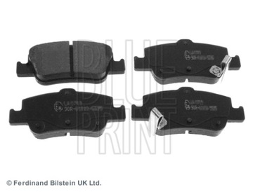 фото thumb №1, Диски тормозные колодки зад синий print toyota auris