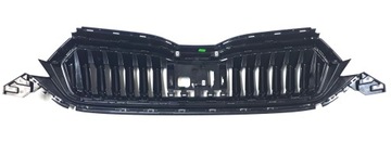 фото thumb №3, Решётка решётка радиатора серебряная skoda octavia 4 iv рестайлинг 2024- 5e3853653c 5e3853761c