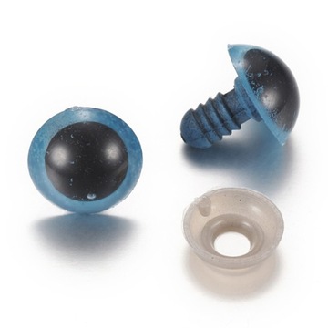 Oczy Bezpieczne dla Zabawek Plastik 14mm 40szt