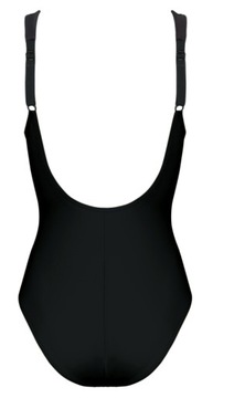 Strój kąpielowy damski treningowy plażowy Self Trends Sport Black R.2XL