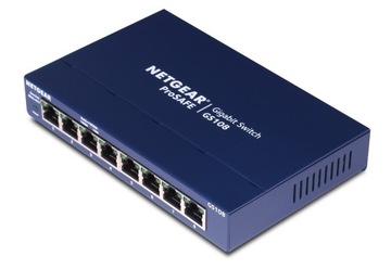 Коммутатор Netgear GS108GE 8 ПОРТОВ гигабитный 1000 МБ