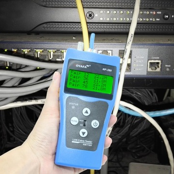 ТЕСТЕР LAN ПОИСК ПАРЫ NOYAFA NF-388