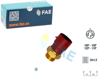 фото thumb №1, Termowyłącznik вентилятора радиатор opel astra f astra f classic