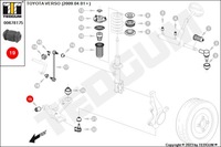 фото thumb №12, Tedgum 00678175 підшипниковий вузол, важіль