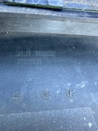 фото thumb №7, Bmw 6 vi gt g32 бампер перед передний