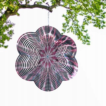 3D Spinner Wind Spinner с ловушкой ветра из нержавеющей стали