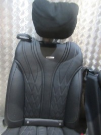 Сидіння заднє сидіння обшивки mercedes s klasa w222 s63 amg long комплект вентильовані Доставка, фото thumb