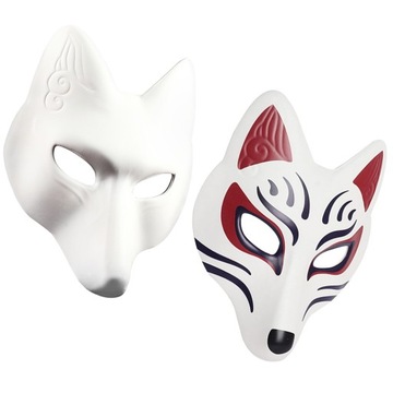 Маска животного Fox Cat Therian 2 шт.