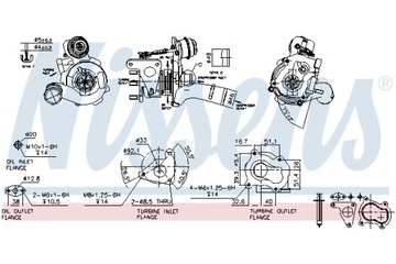 фото thumb №8, Турбонагнітач nissens 93163 pl dystrybucja