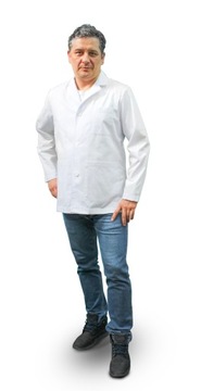 ФАРТУК МЕДИЦИНСКИЙ, ДЛИННЫЙ РУКАВ, пуговицы, 4XL