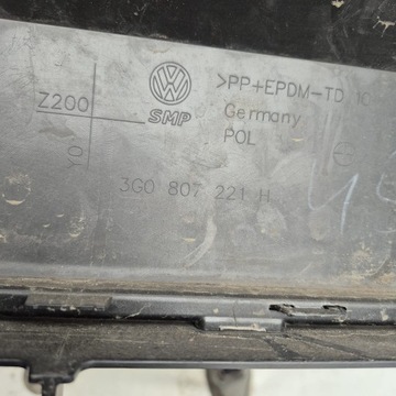 фото thumb №12, Vw passat b8 3g0 рестайлинг аксессуар бампер перед переднее 4xpdc 3g0807221h