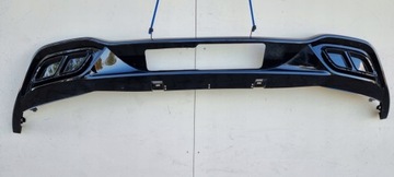 фото thumb №1, Спойлер накладка бампера зад vw golf viii r-line