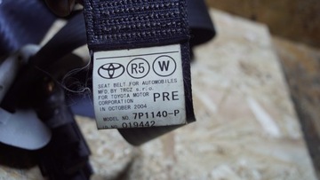 фото thumb №6, Pas безопасности правые перед toyota corolla verso ii 7p1140-p