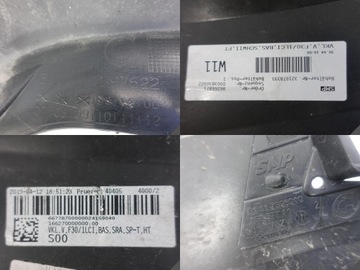 фото thumb №11, Bmw f30 f31 lci рестайлінг 15-18 звичайний бампер розпилювач