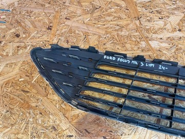 фото thumb №10, Ford focus mk3 iii рестайлінг 14-19 решітка решітка радіатора решітка середня бампера перед