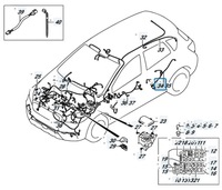 фото thumb №10, Suzuki sx4 s-cross 18r рестайлінг 1.4t джгут установка двері ліва задня