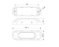 фото thumb №2, Лампа предупредительная ft-210 led osram błyskowa