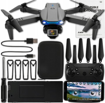 E99 DRONE 2x 4K Камера 200M Чемодан для предотвращения зависания препятствий WIFI