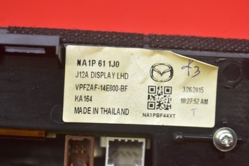 фото thumb №7, Дисплей радио навигации na1p611j0 mazda mx5 mx-5 4 iv nd 15-21