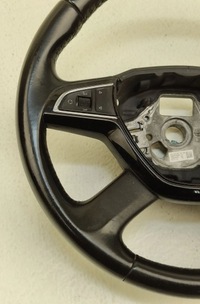фото thumb №8, Skoda супер 2 ii рестайлинг руль кожаный мультифункция 3t0419091ah
