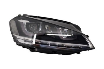 фото thumb №7, Фари 3d led drl do vw golf 7 vii 12-17 r-line flowing динамічний
