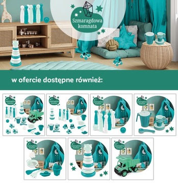 ZESTAW AUTEK DLA DZIECI KID CARS TRIO WADER MIĘTA