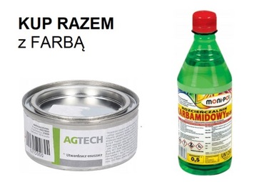 FARBA CZARNO SZARA lakier na silnik URSUS ZETOR AGTECH 0,8l