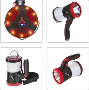 LATARKA LED AKUMULATOROWA SZPERACZ LAMPA POWERBANK