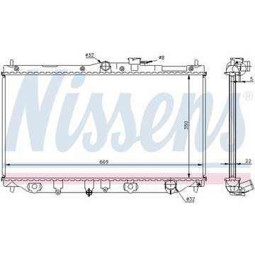 фото thumb №15, Радіаторів двигуна nissens 62279a 19010p45g01