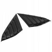 фото thumb №7, Панель жалюзи задний стекло боковой блестящие чёрные