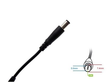 Zasilacz ładowarka 90W do laptopa DELL 19,5V 4,62A 7.4x5.0mm Pin