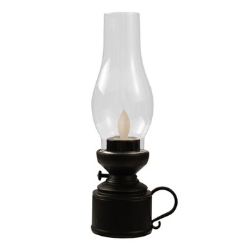 ELEKTRONICZNA LAMPA NAFTOWA BEZPŁOMIENIOWY KLOSZ OLEJOWY LAMPKA NOCNA