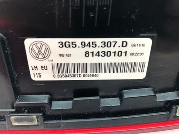 фото thumb №10, Лампа vw passat b8 sedan сторона права