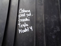 Накладка під  бампер передній tesla model y Доставка, фото thumb
