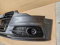 фото thumb №13, Бампер перед audi a6 c7 4g lz7s daytonagrau s-line kompletny демонтаж !!!