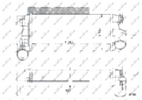 Интеркулер ford 1,0 ecoboost focus 3/ c-max 2 12- nrf 30926 Недорого, фото thumb