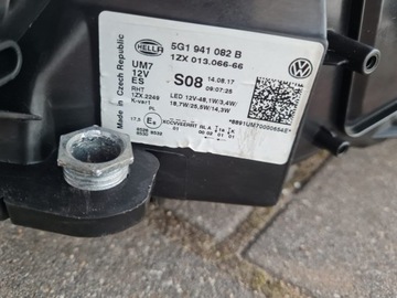 фото thumb №13, Vw e-golf vii 7 рестайлінг gte лампи перед повний led динамічний 5g1941081b 5g1941082b