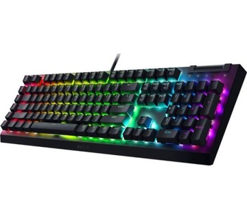 Механическая клавиатура Razer BlackWidow V4 X US с желтым переключателем