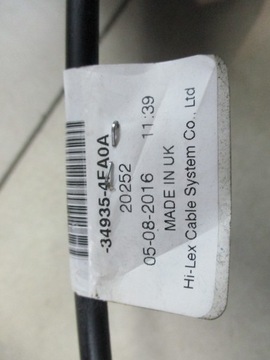 фото thumb №8, E-nv200 14-21 трос вибірник зміни коробки передач eu 34935-4fa0a