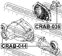 фото thumb №2, Подушка кронштейн диференціал do jeep commander