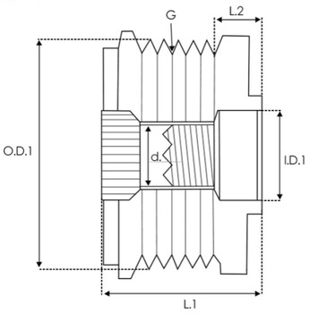 фото thumb №15, As-pl afp0031 ina зчеплення jednokierunkowe