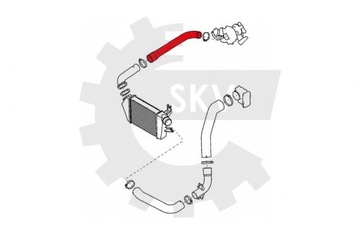 фото thumb №15, Skv шланг турбіни mitsubishi pajero classic 43s