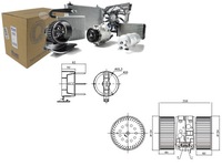 фото thumb №1, Вентилятор вентилятор renault megane megane iii модуль 1.2-2.0d 05.08-