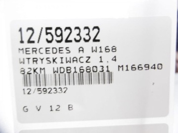 фото thumb №9, W168 форсунки kpl. 1,4 1,6 iwp071
