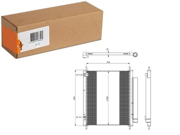 фото thumb №1, Конденсатор кондиционера citroen c-zero mitsubishi i peugeot ion