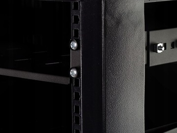 NEKU Полка регулируемая СТОЙКА для гардероба 19'' 350мм черный