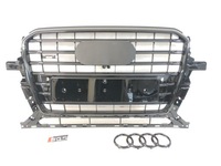 фото thumb №8, Sq5 нова решітка радіатор решітка радіатора audi q5 8r0 рестайлінг 2012-16 повний чорний s-line